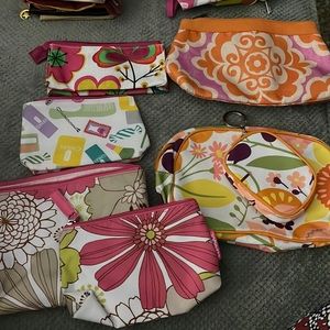 Lot of 7 make up bags
